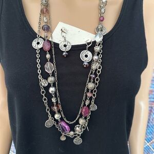 Premier Passionista Necklace and Earrings Set